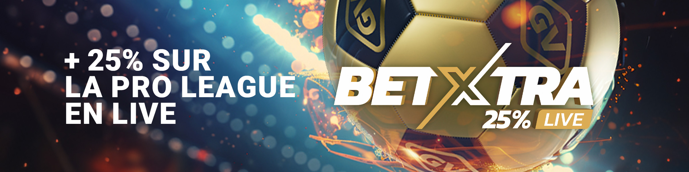 BetXtra - Pro League 25% live