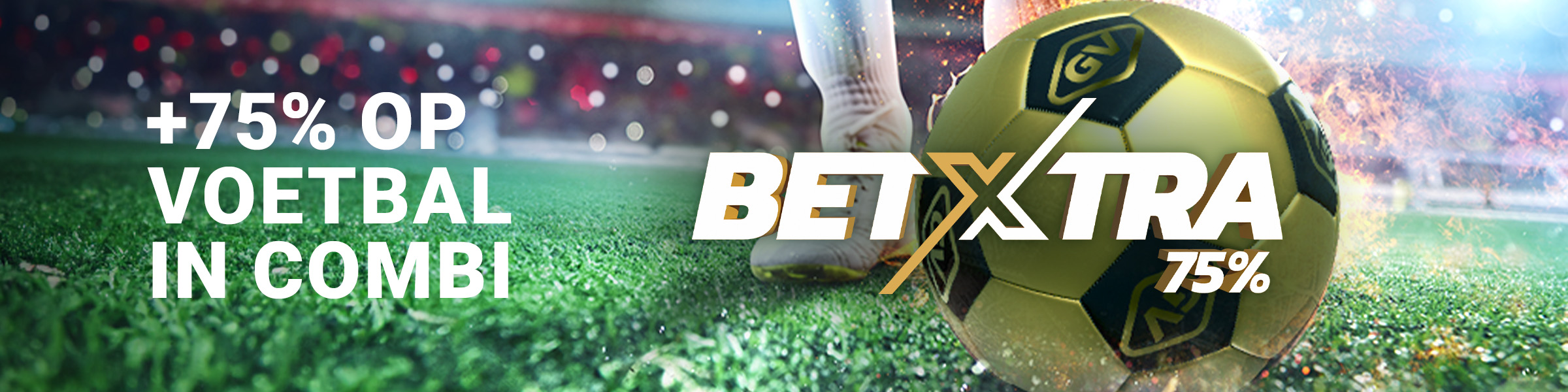 BetXtra - Combi foot 4+ (75%)
