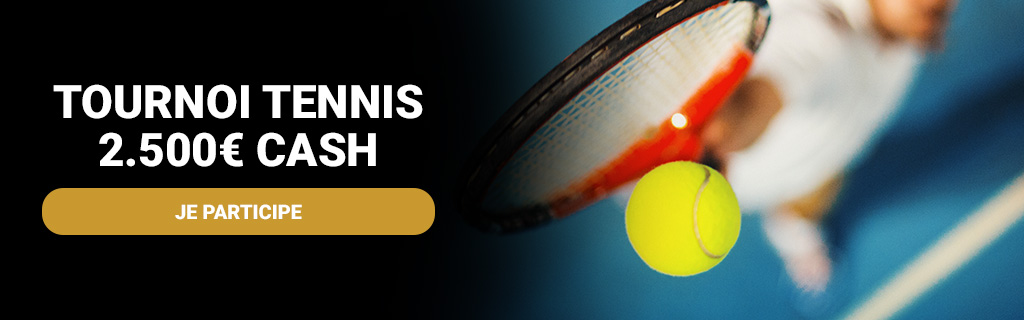 Tournoi Tennis dur - 2.500€