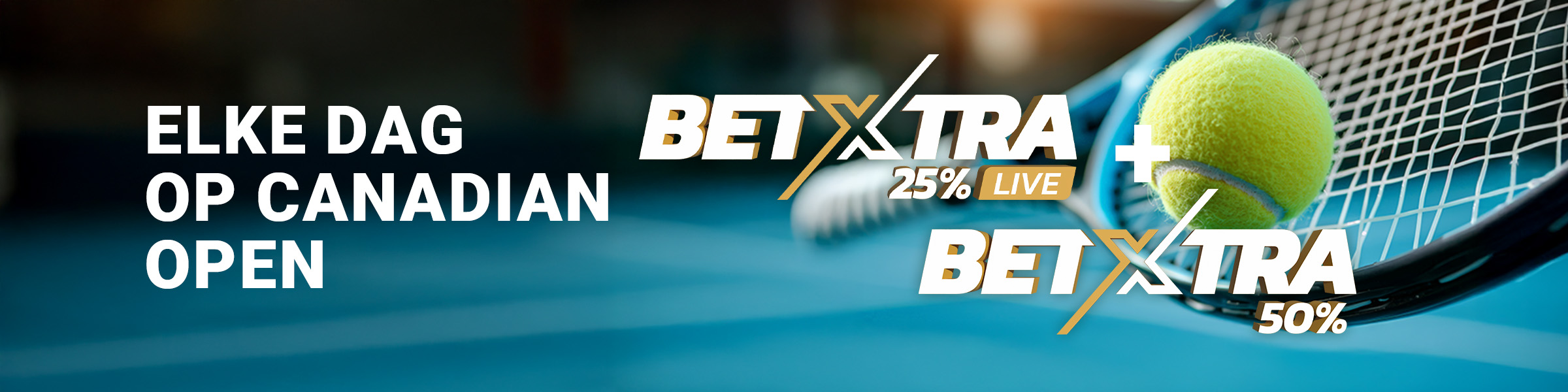 BetXtra - Tournoi du Canada - Live (25%)