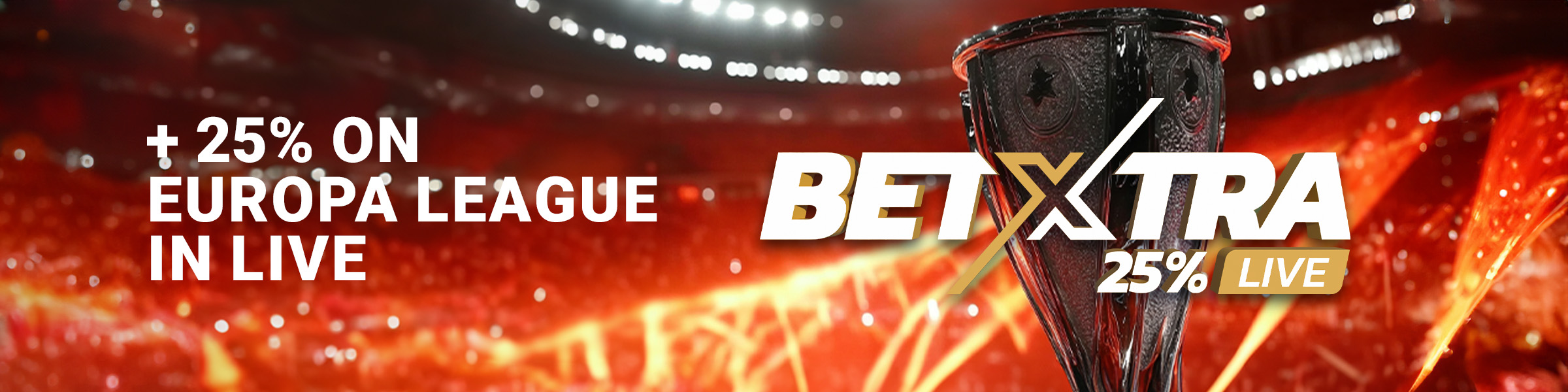 BetXtra - [CE] Europa League - 25% Live