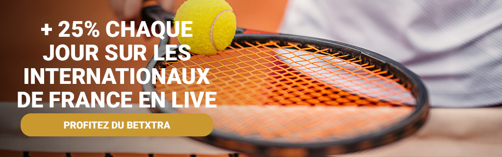 BetXtra - Roland Garros Live 25%