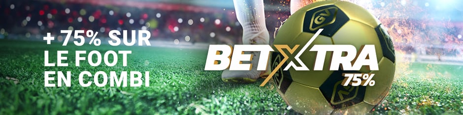 BetXtra - Combi foot 4+ (75%)