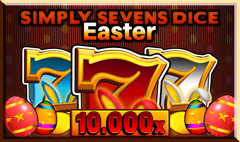 Fazi - Simply Sevens Dice Easter